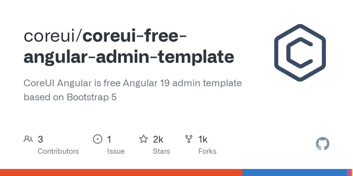 coreui free angular admin template