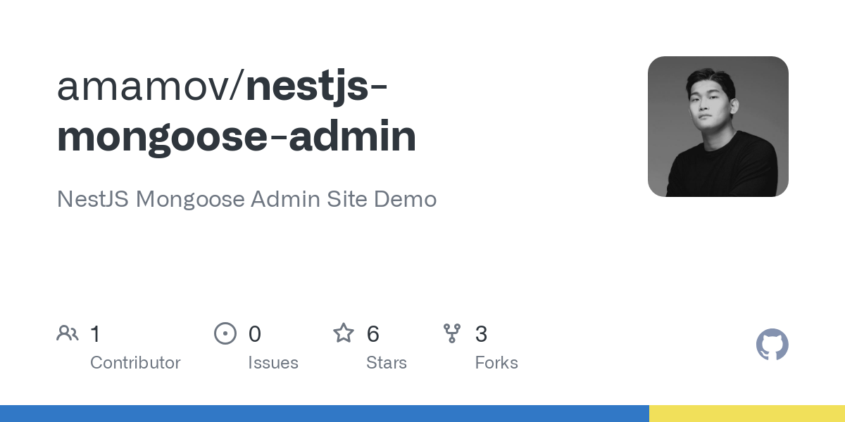 nestjs mongoose admin