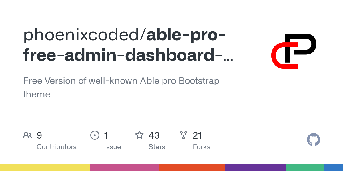 able pro free admin dashboard template