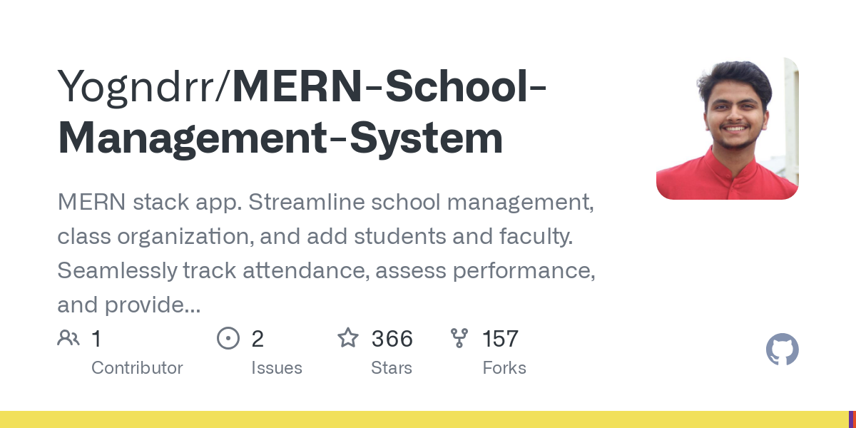 MERN School Management System