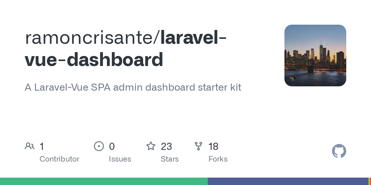 laravel vue dashboard