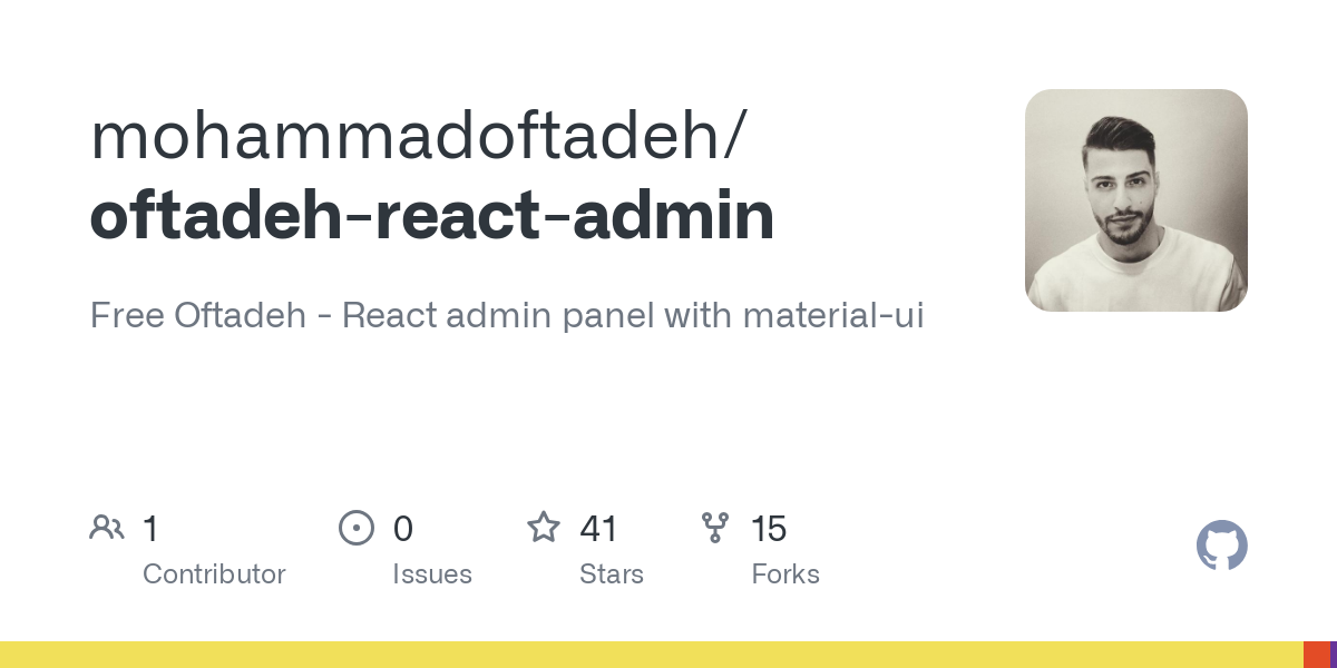 oftadeh react admin