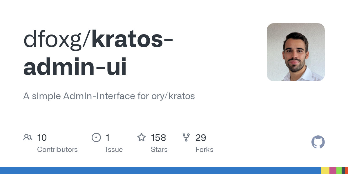 kratos admin ui