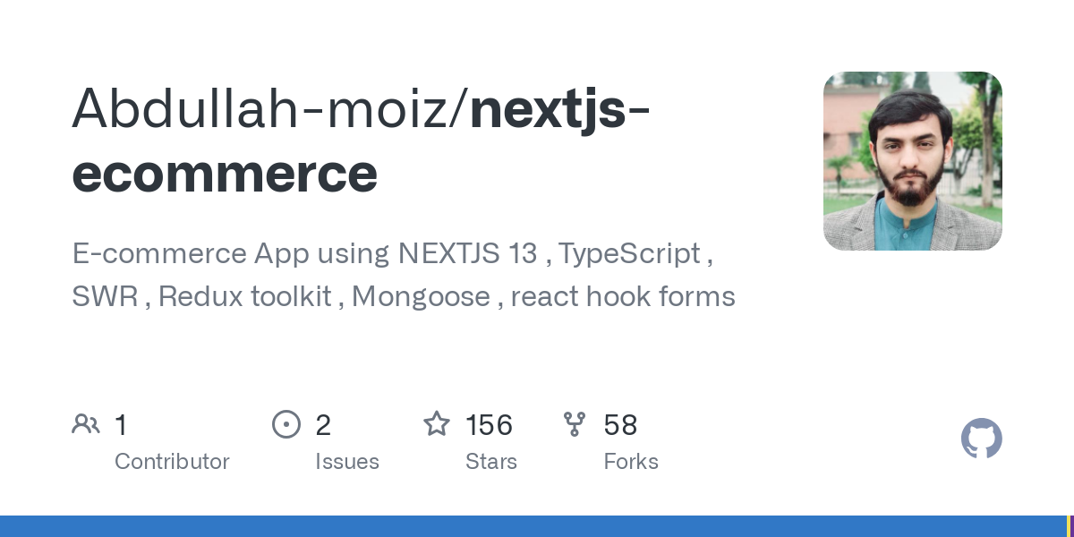 nextjs ecommerce