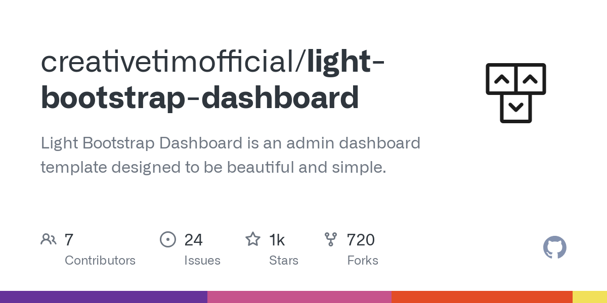 light bootstrap dashboard