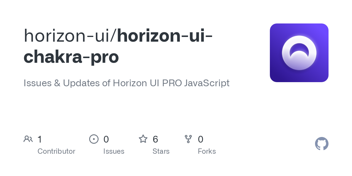 horizon ui chakra pro