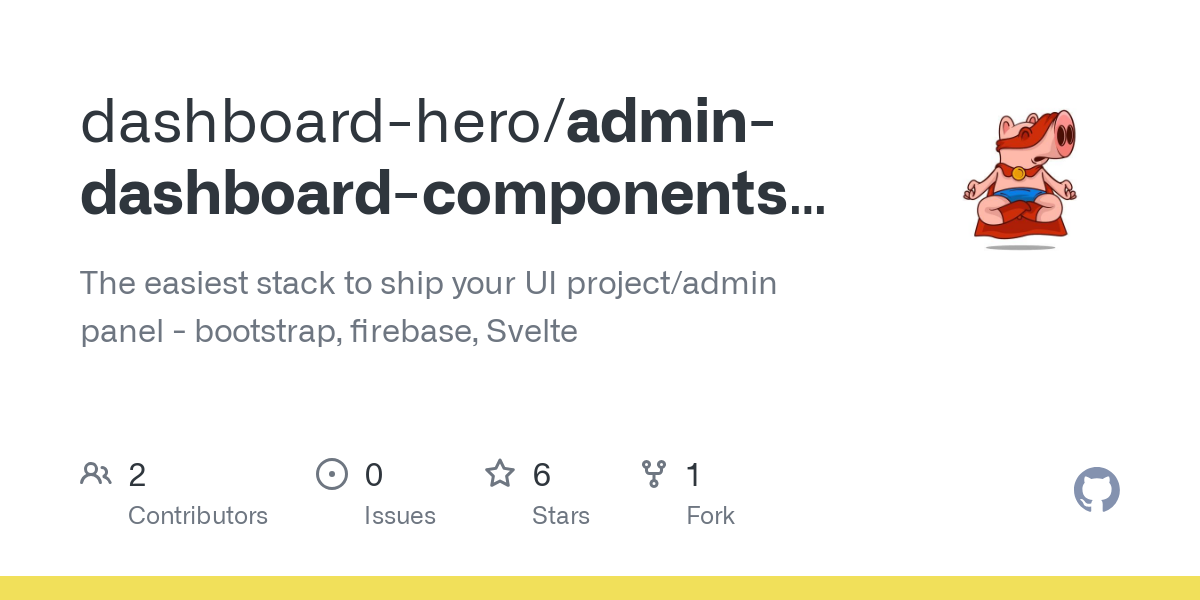 admin dashboard components lite