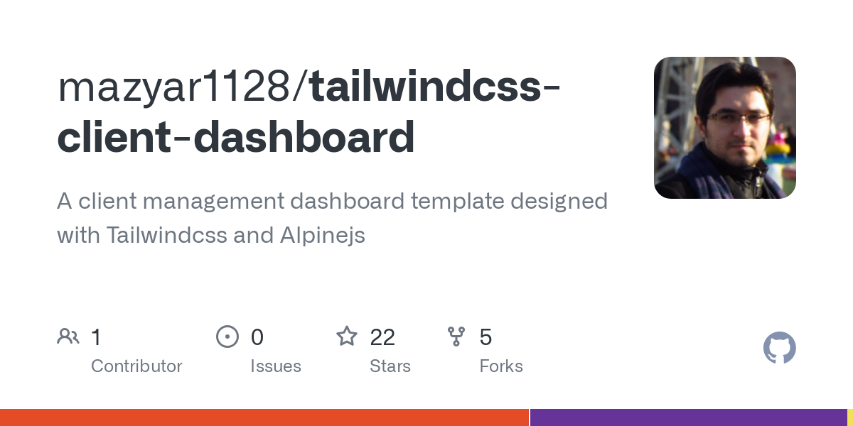 tailwindcss client dashboard