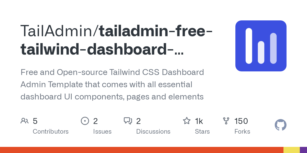 tailadmin free tailwind dashboard template