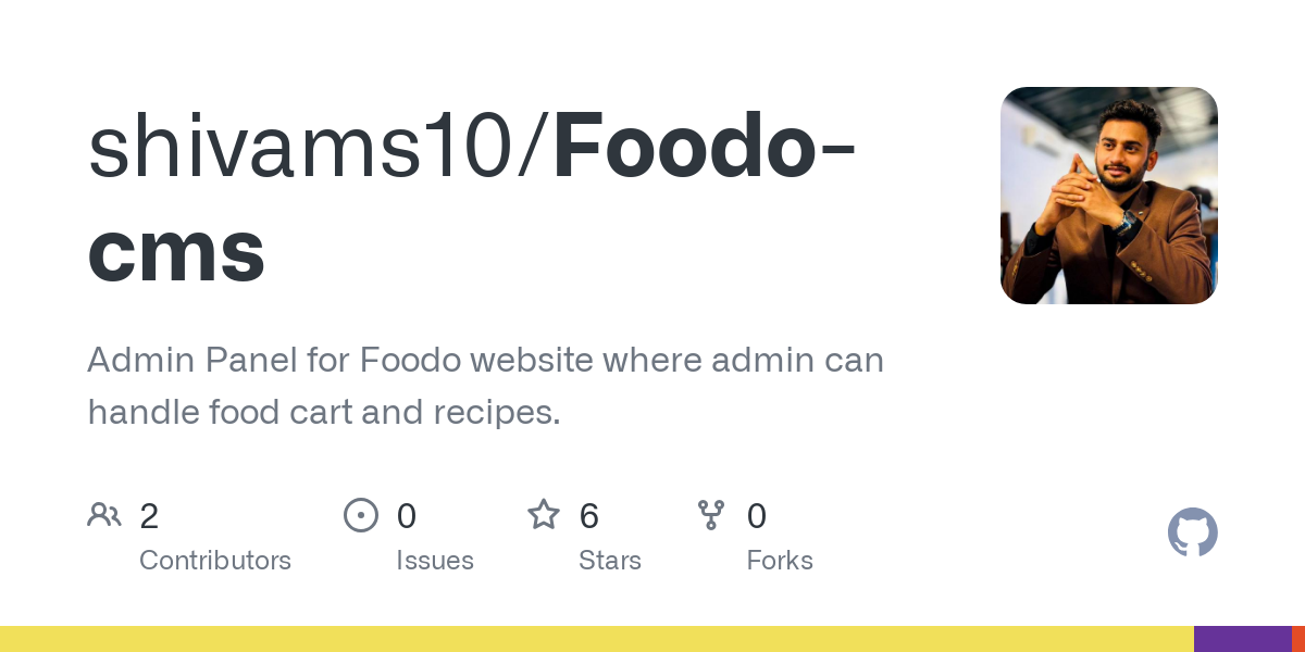 Foodo cms