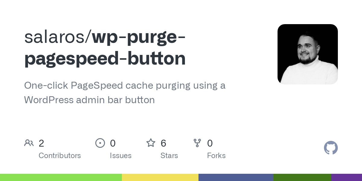 wp purge pagespeed button