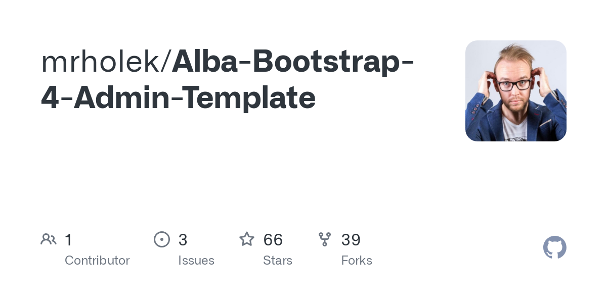 Alba Bootstrap 4 Admin Template