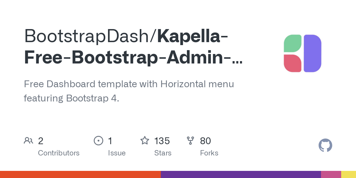 Kapella Free Bootstrap Admin Template