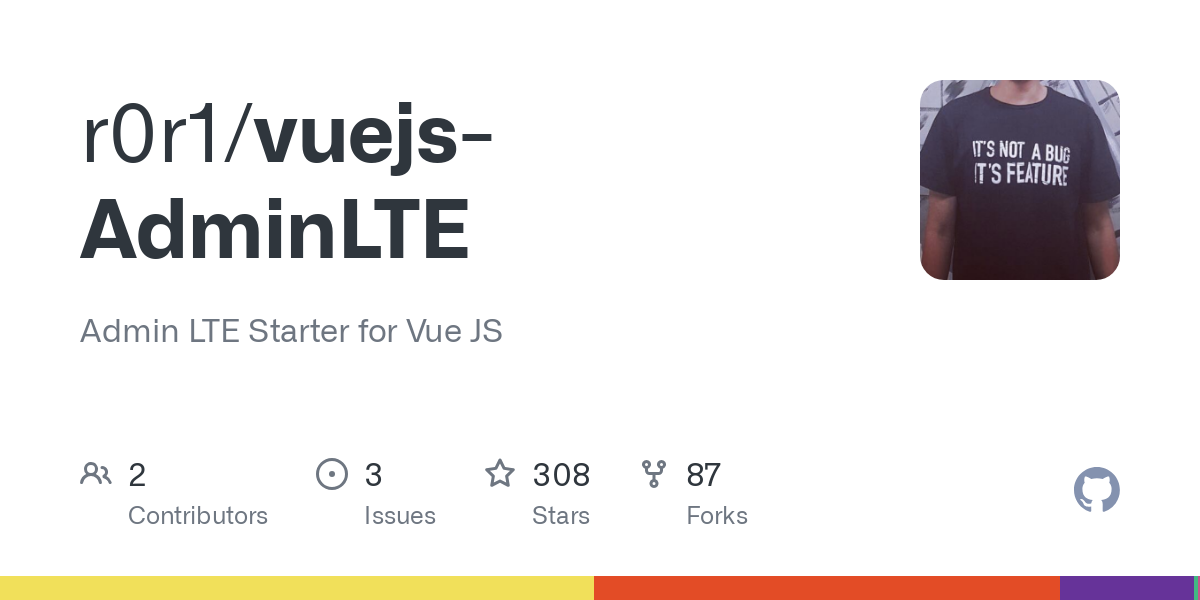 vuejs AdminLTE