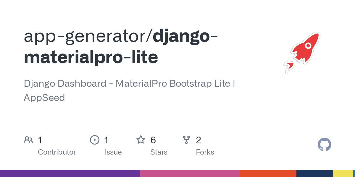 django materialpro lite