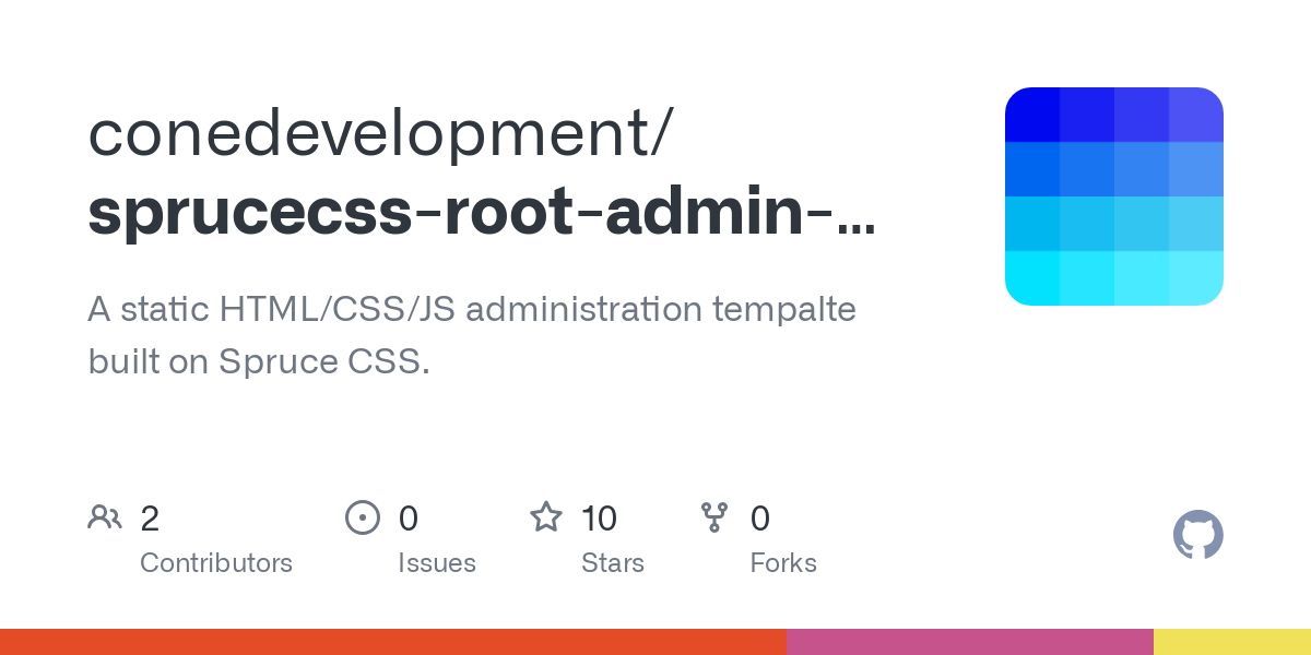 sprucecss root admin template