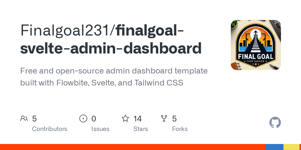 finalgoal svelte admin dashboard