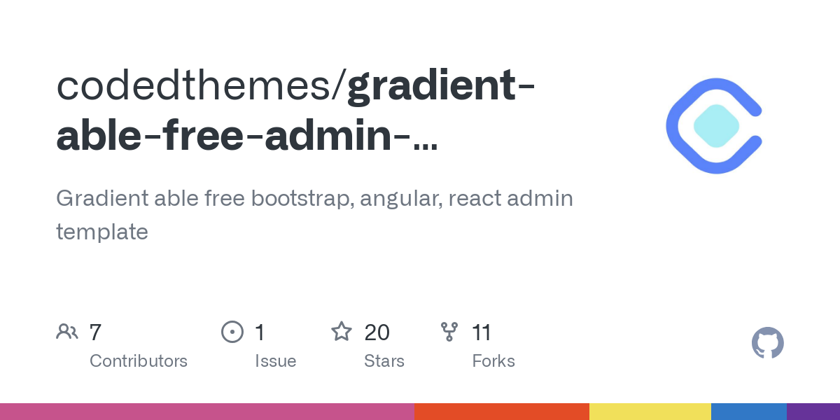 gradient able free admin template