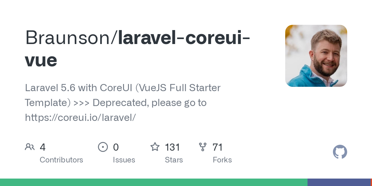 laravel coreui vue