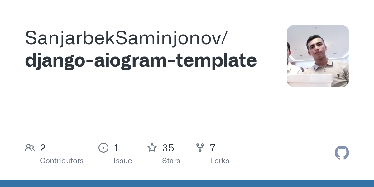 django aiogram template