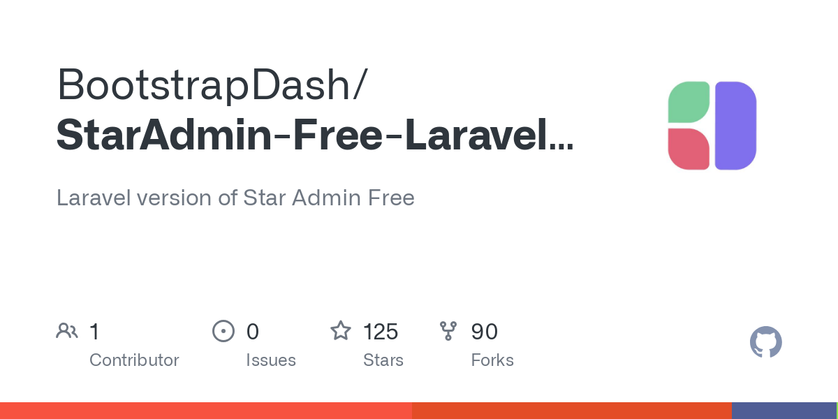 StarAdmin Free Laravel Admin Template