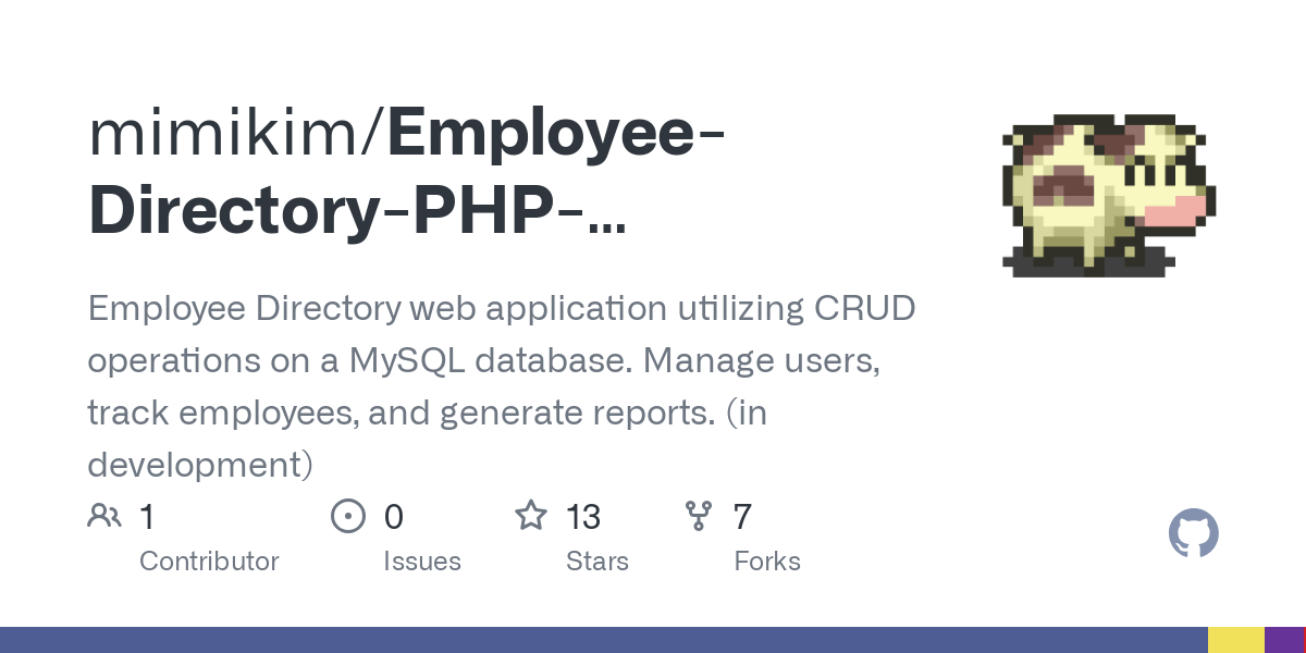 Employee Directory PHP Application