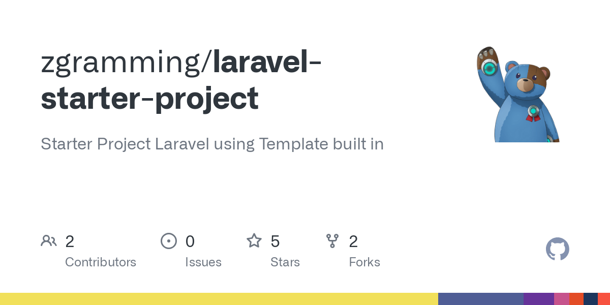 laravel starter project