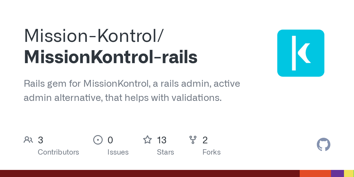 MissionKontrol rails