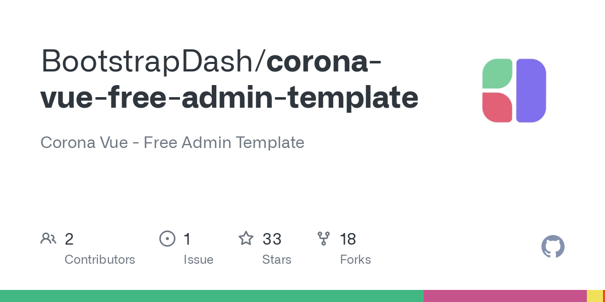 corona vue free admin template