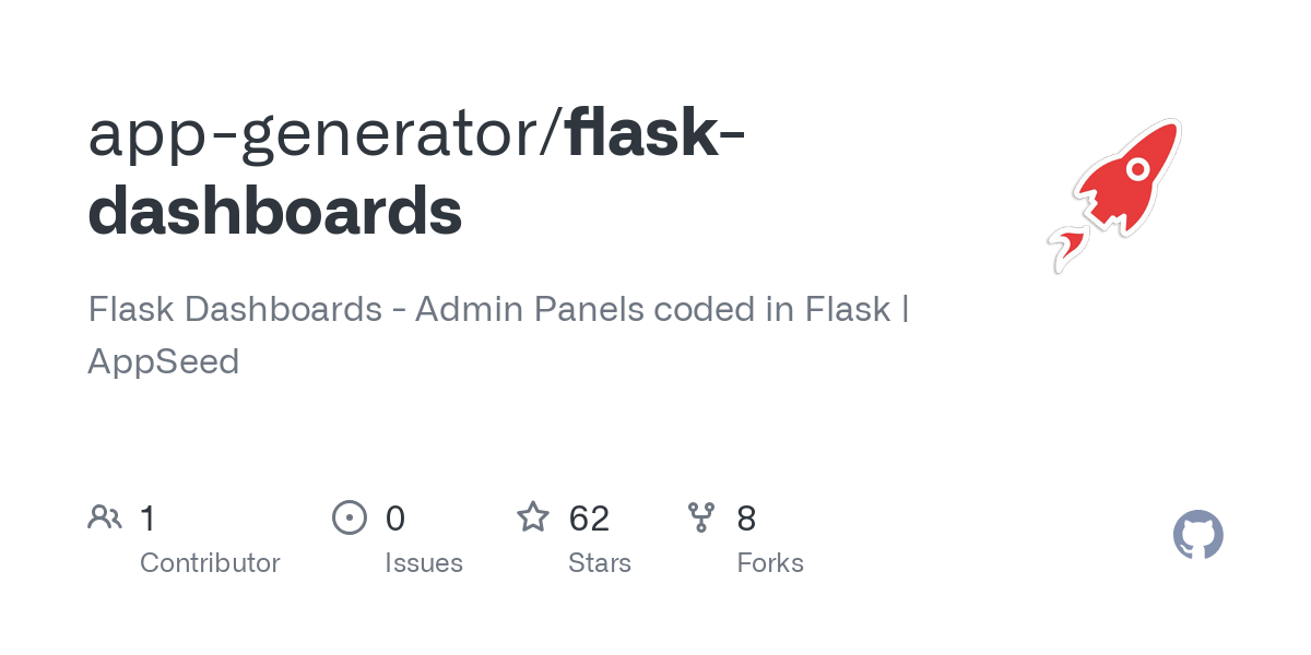 flask dashboards