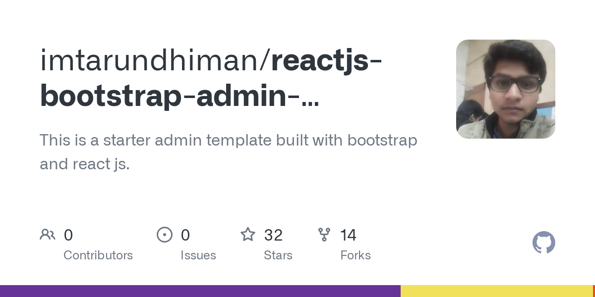 reactjs bootstrap admin template