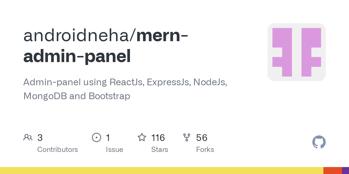 mern admin panel