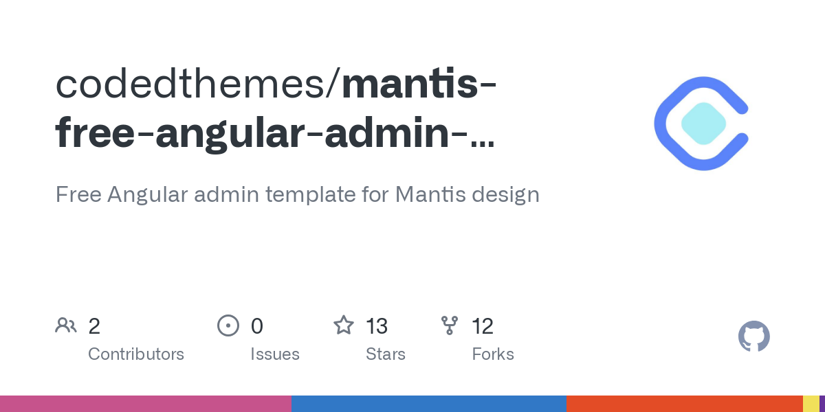 mantis free angular admin template