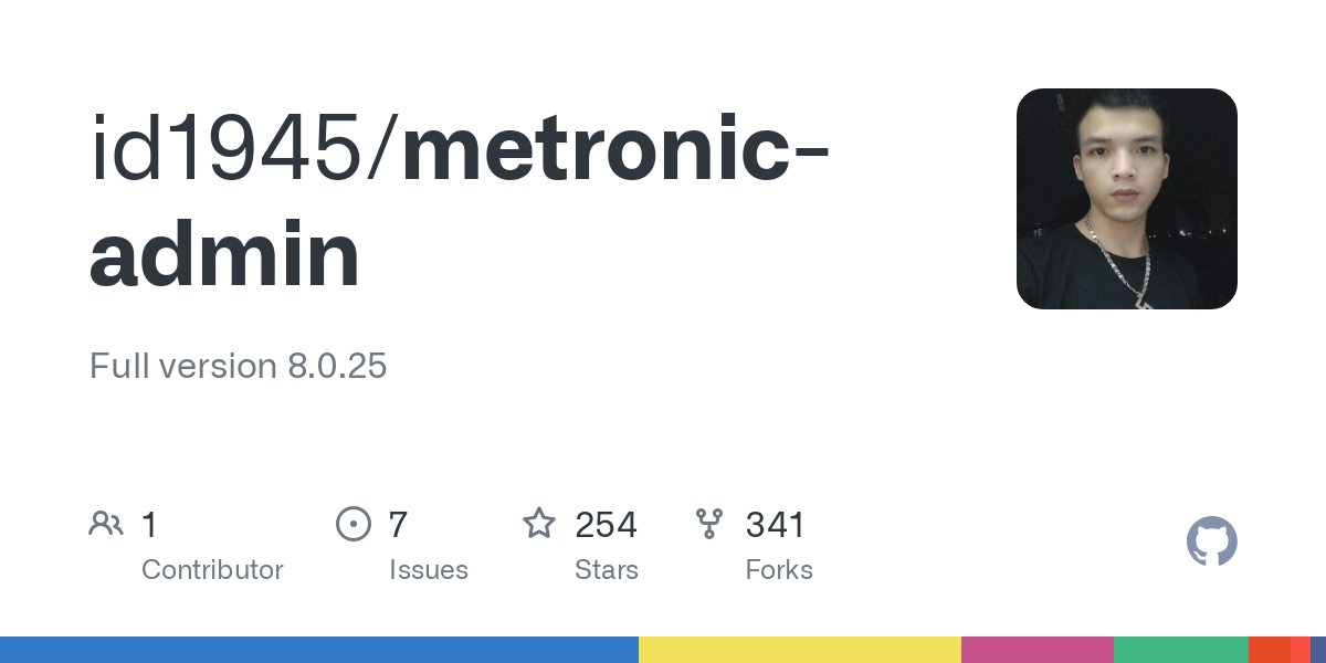 metronic admin