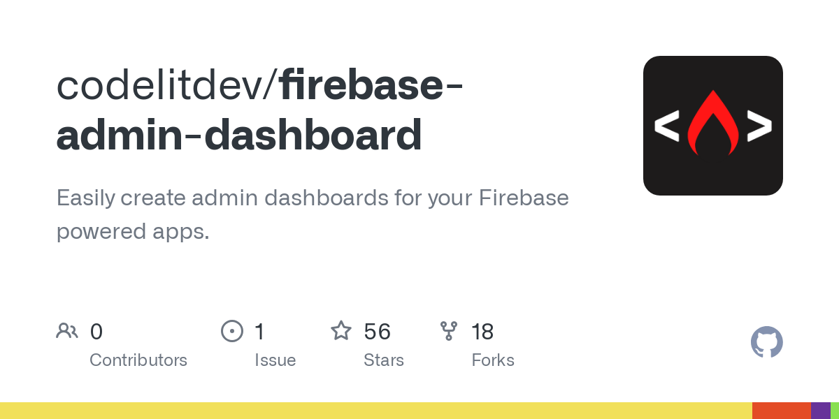 firebase admin dashboard