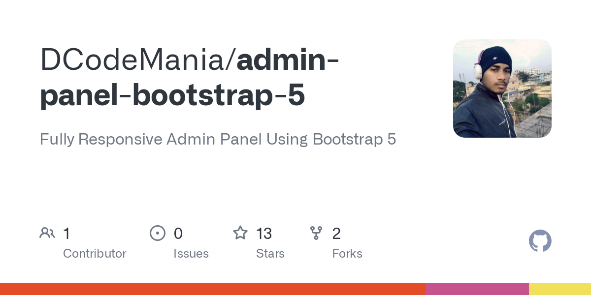 admin panel bootstrap 5