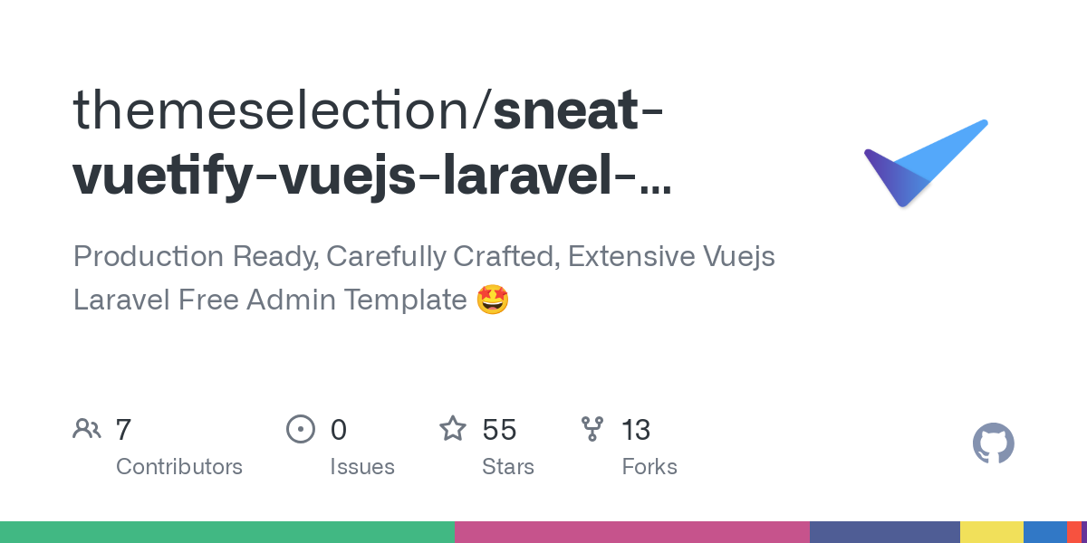 sneat vuetify vuejs laravel admin template free