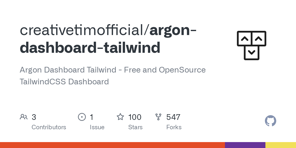 argon dashboard tailwind