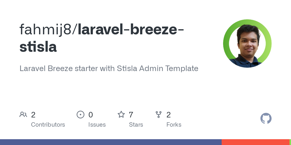 laravel breeze stisla