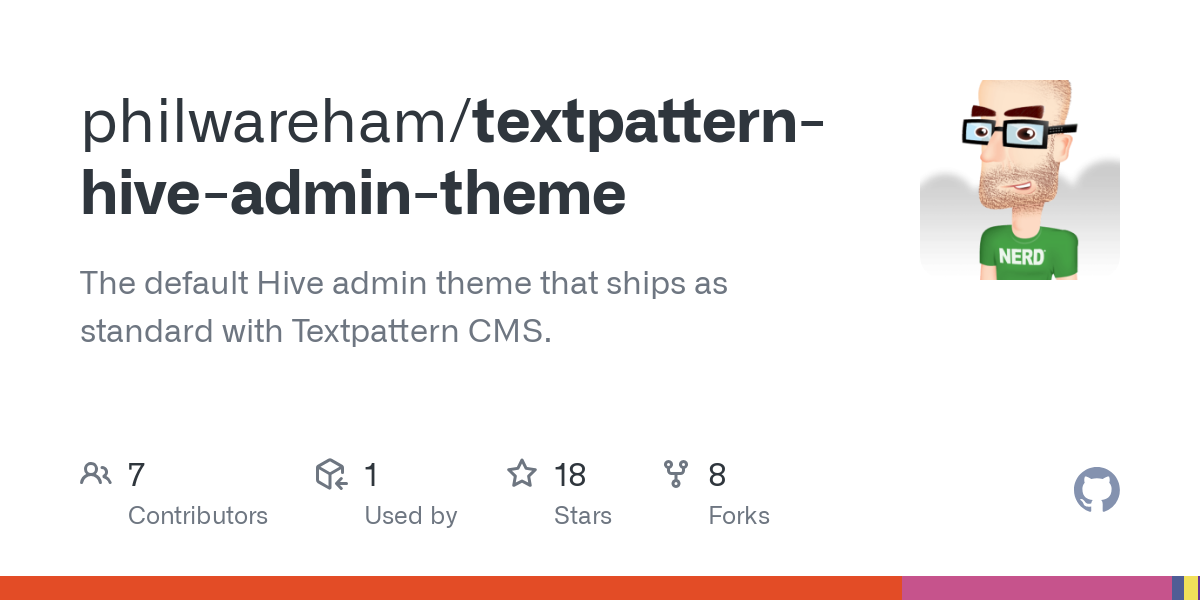 textpattern hive admin theme