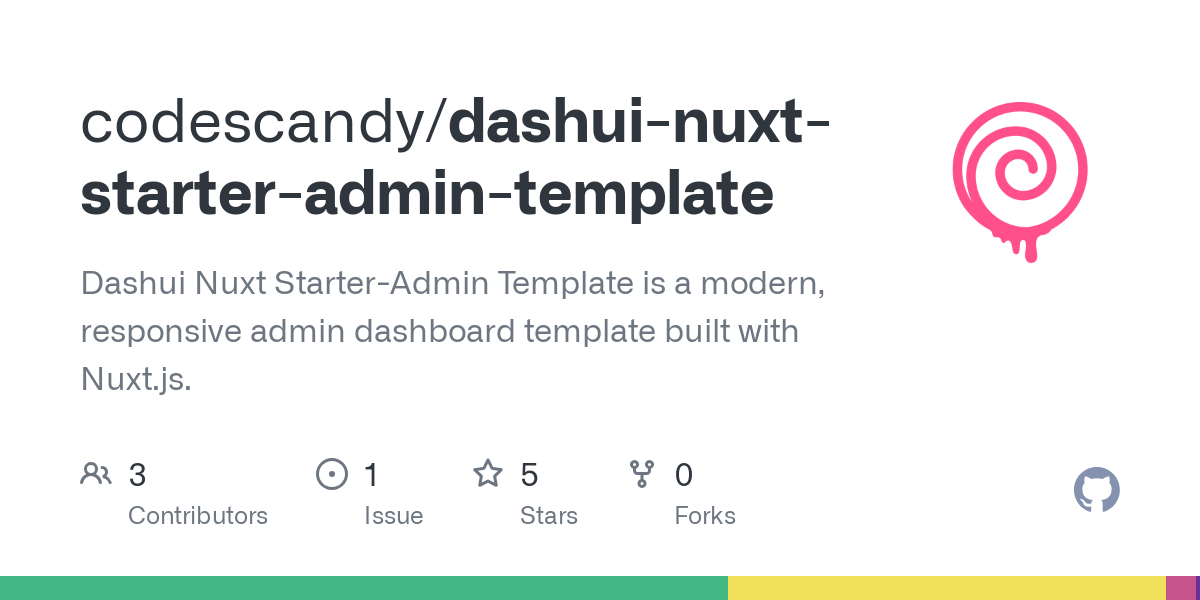 dashui nuxt starter admin template