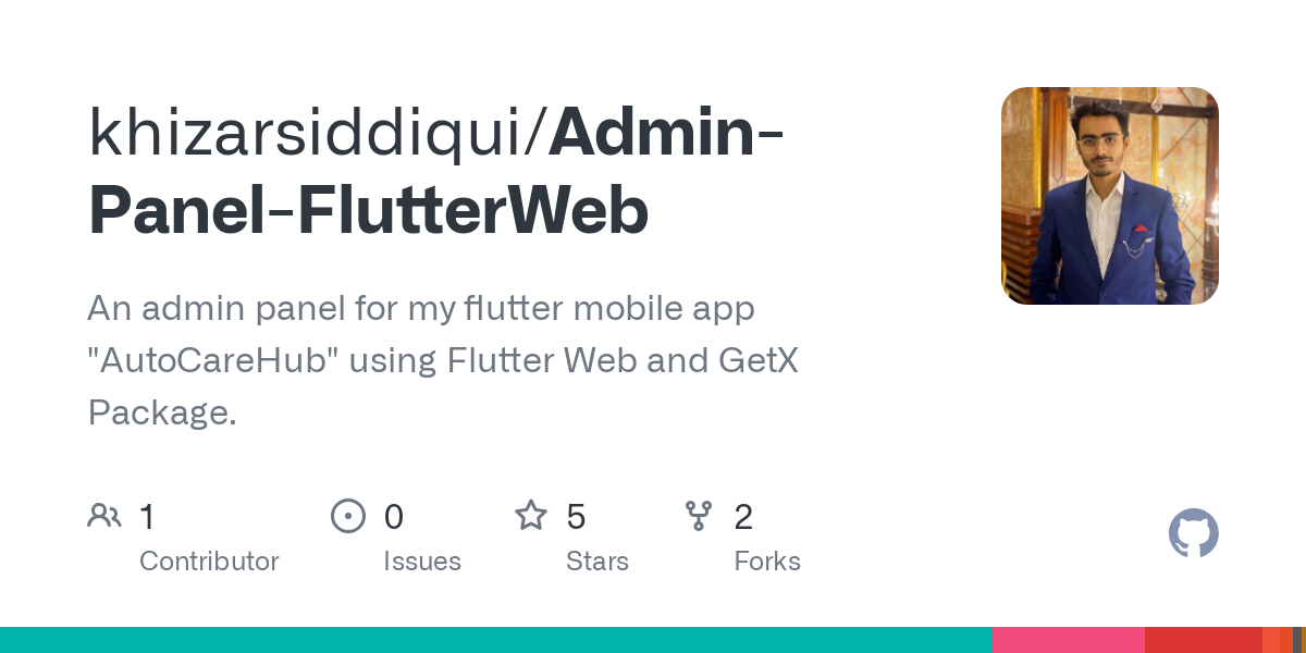 Admin Panel FlutterWeb