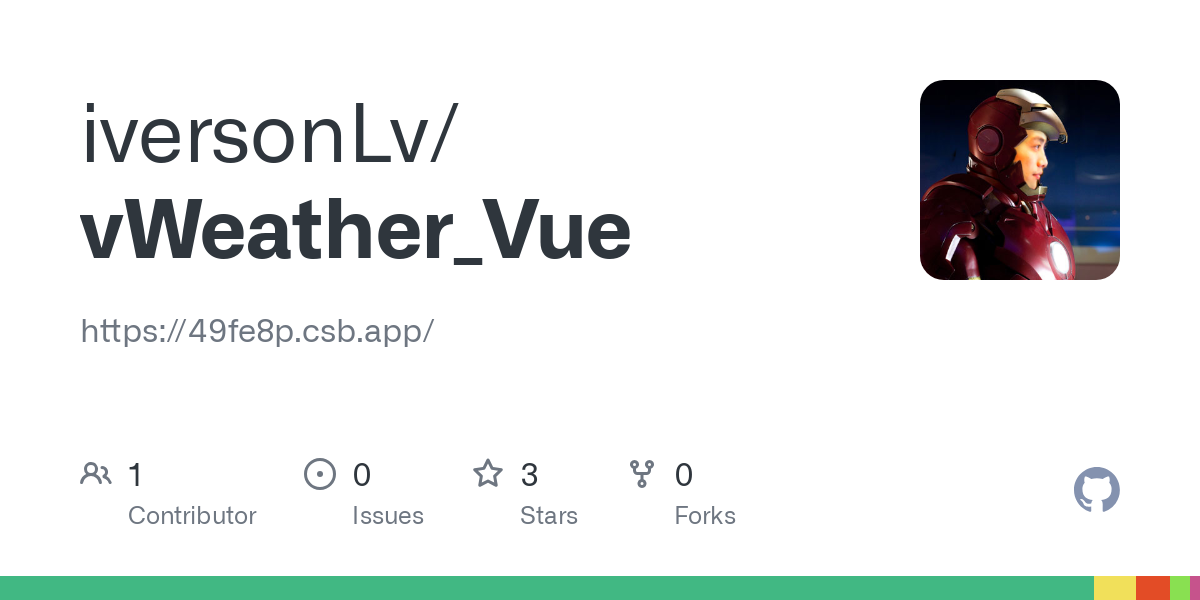 vWeather_Vue