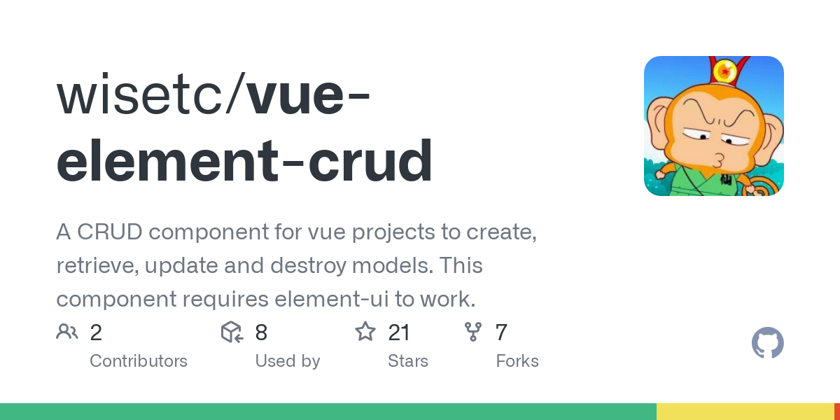 vue element crud