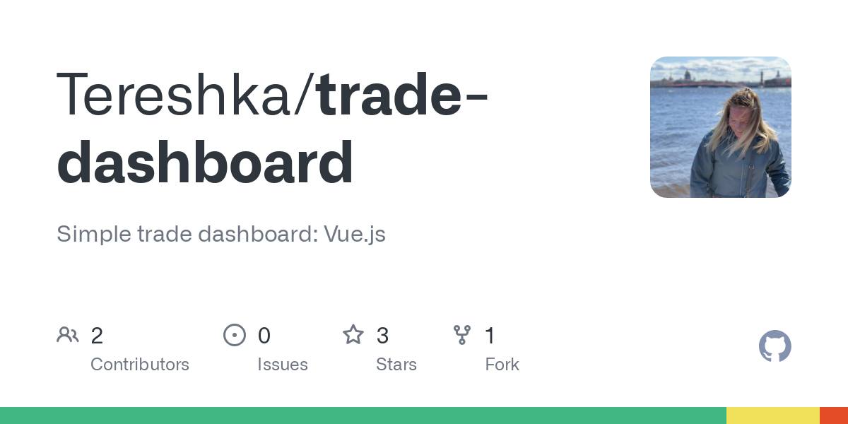 trade dashboard