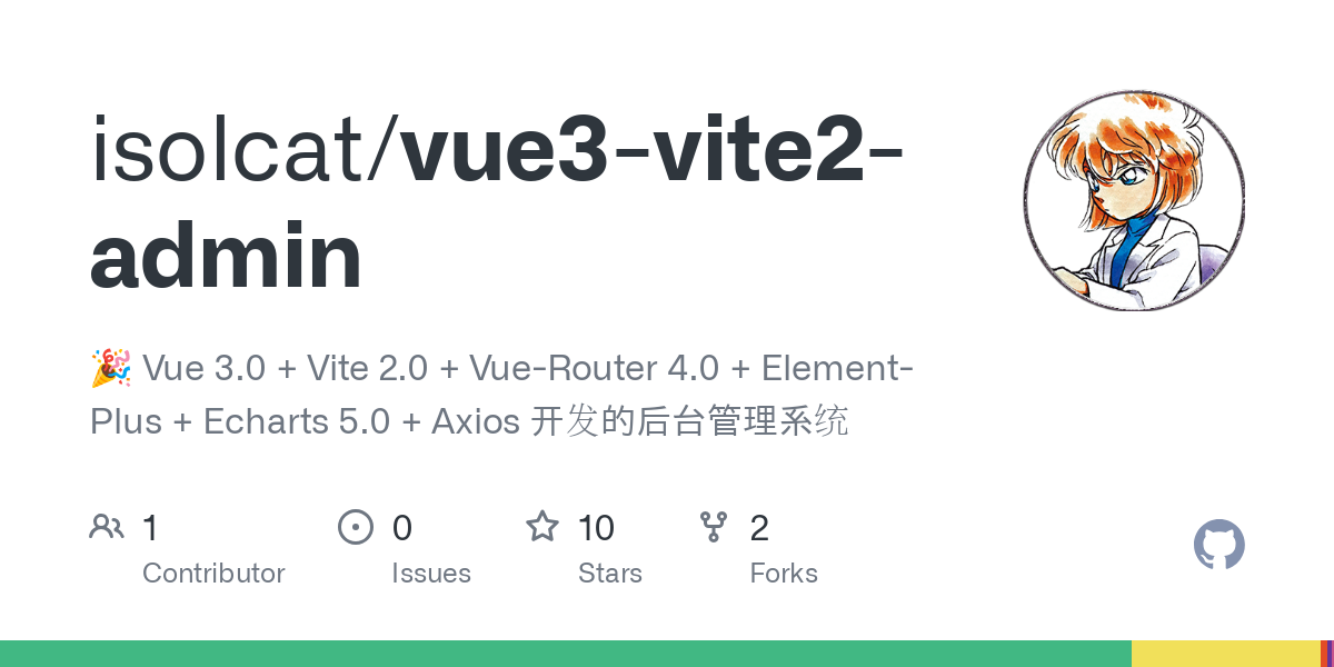 vue3 vite2 admin