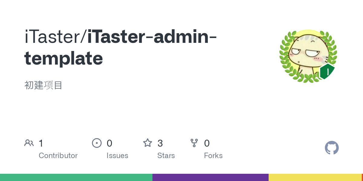 iTaster admin template