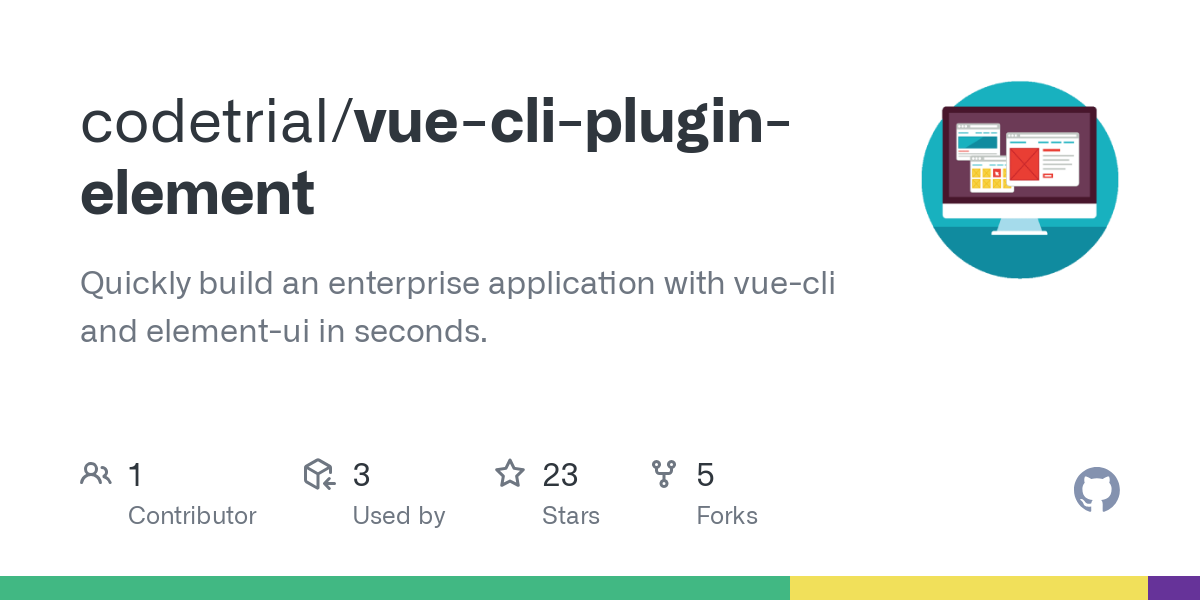 vue cli plugin element