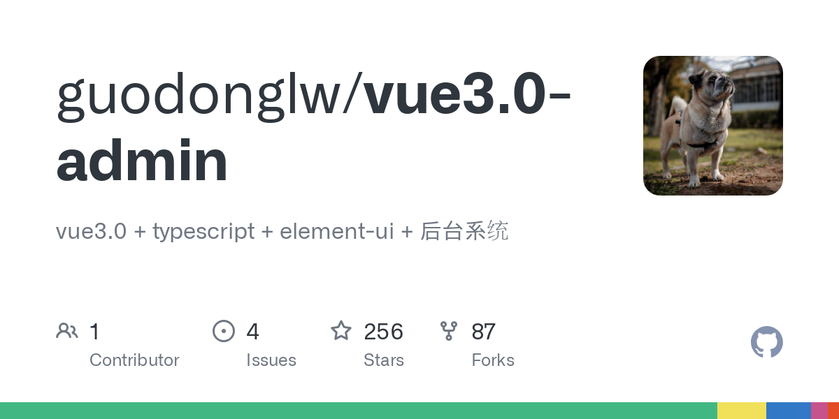 vue3.0 admin