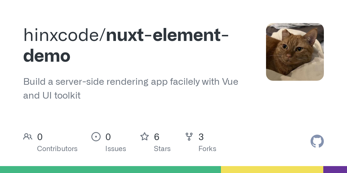 nuxt element demo